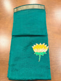 Green Mangalagiri Saree with Kardana work